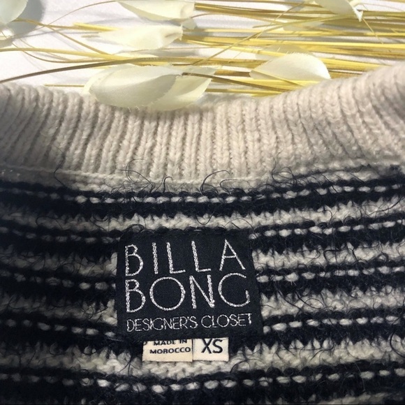 BILLABONG Eyelash Striped Crewneck Sweater - Picture 7 of 8